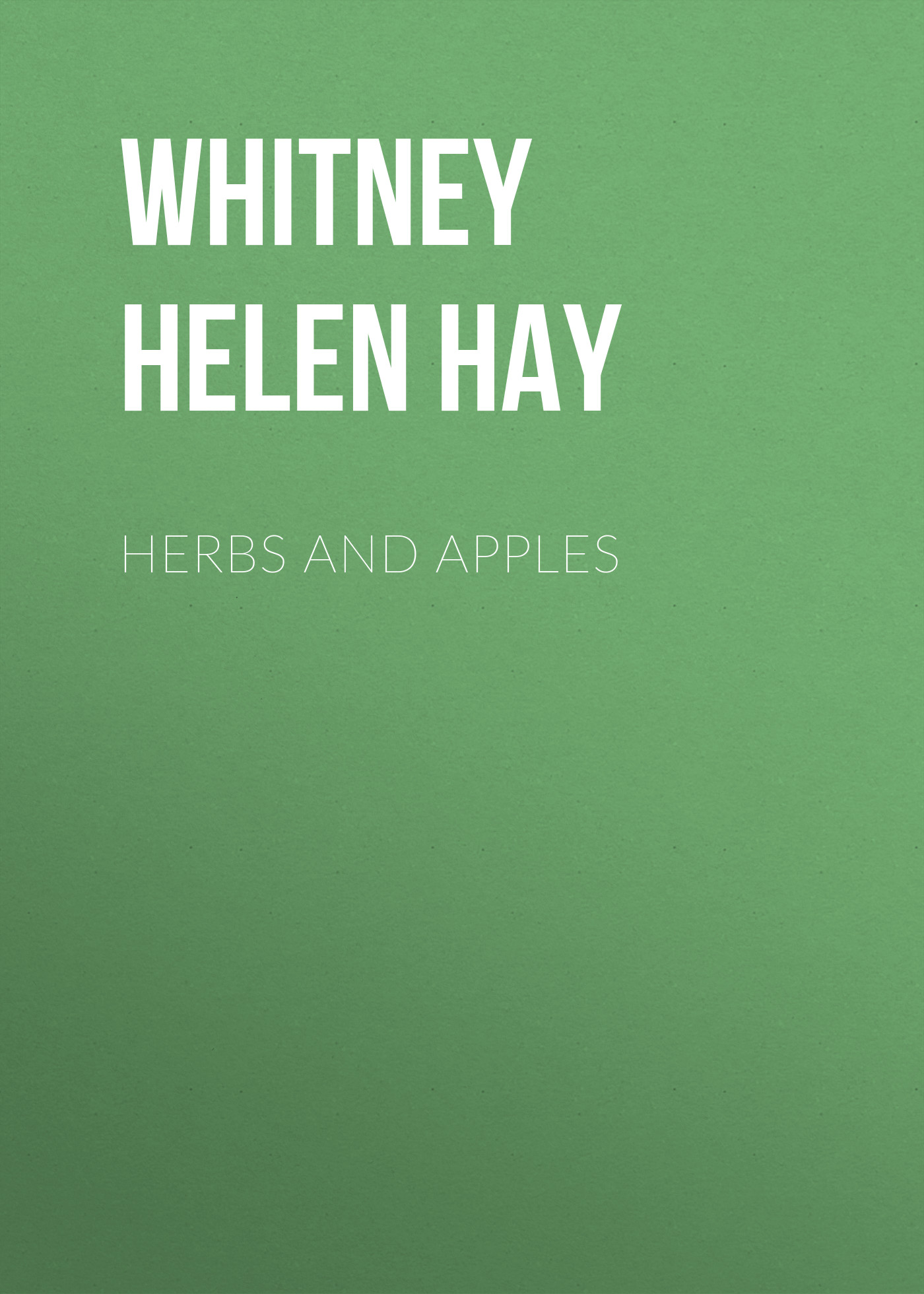 Обложка книги «Herbs and Apples»