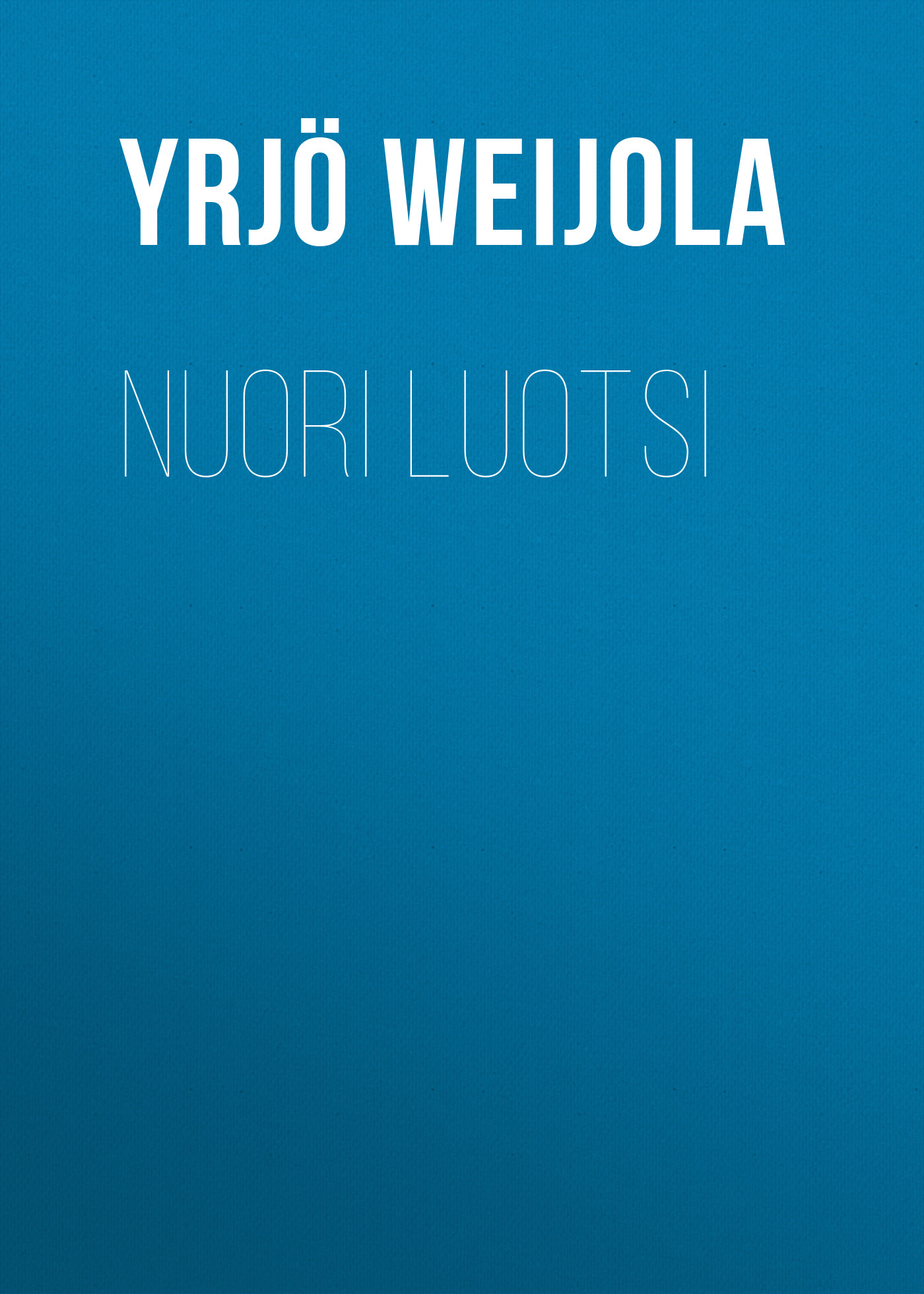 Обложка книги «Nuori luotsi»