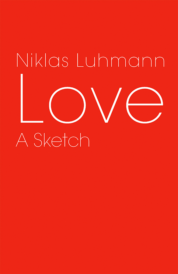 Обложка книги «Love. A Sketch»