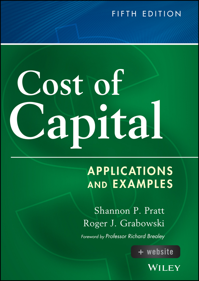 Обложка книги «Cost of Capital. Applications and Examples»