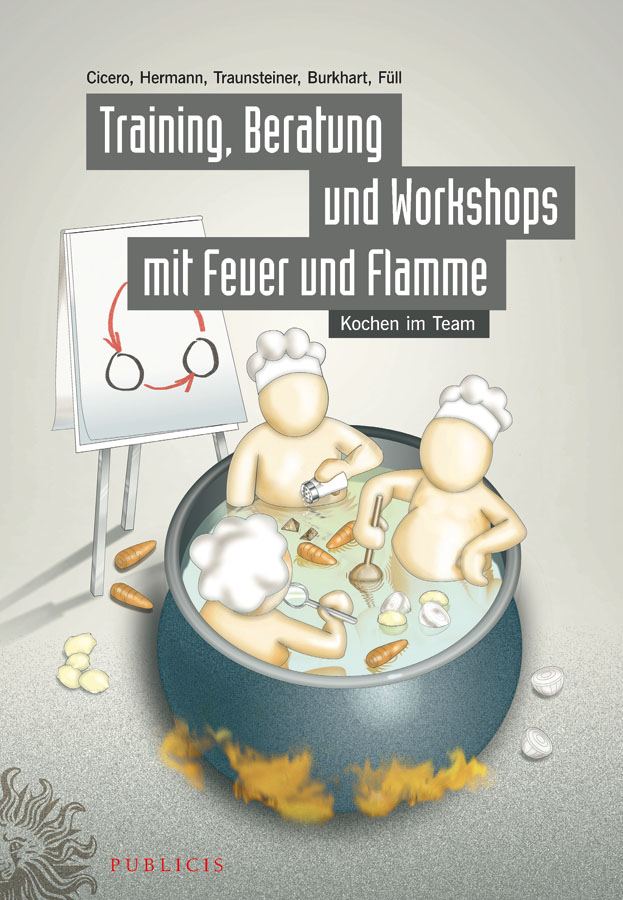 Обложка книги «Training, Beratung und Workshops mit Feuer und Flamme. Kochen im Team»