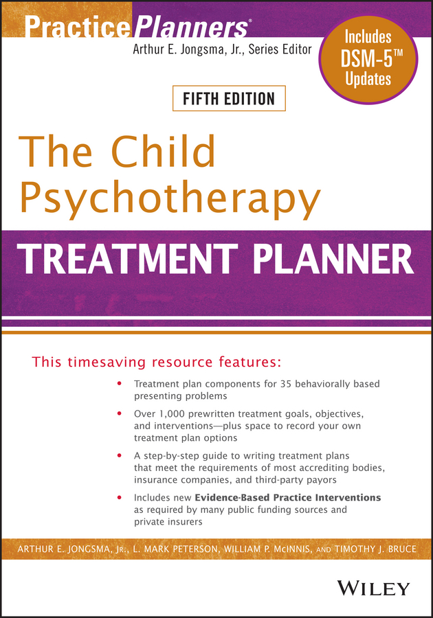 Обложка книги «The Child Psychotherapy Treatment Planner. Includes DSM-5 Updates»