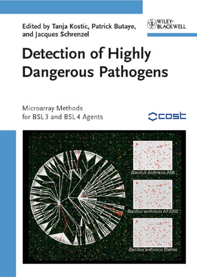 Обложка книги «Detection of Highly Dangerous Pathogens. Microarray Methods for BSL 3 and BSL 4 Agents»