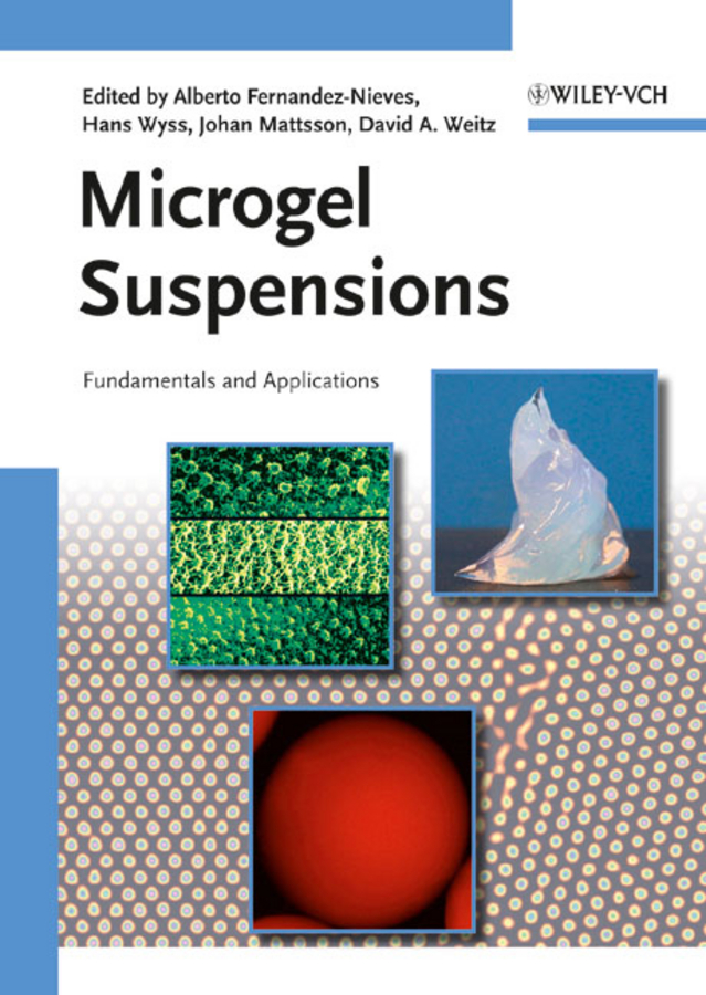Обложка книги «Microgel Suspensions. Fundamentals and Applications»