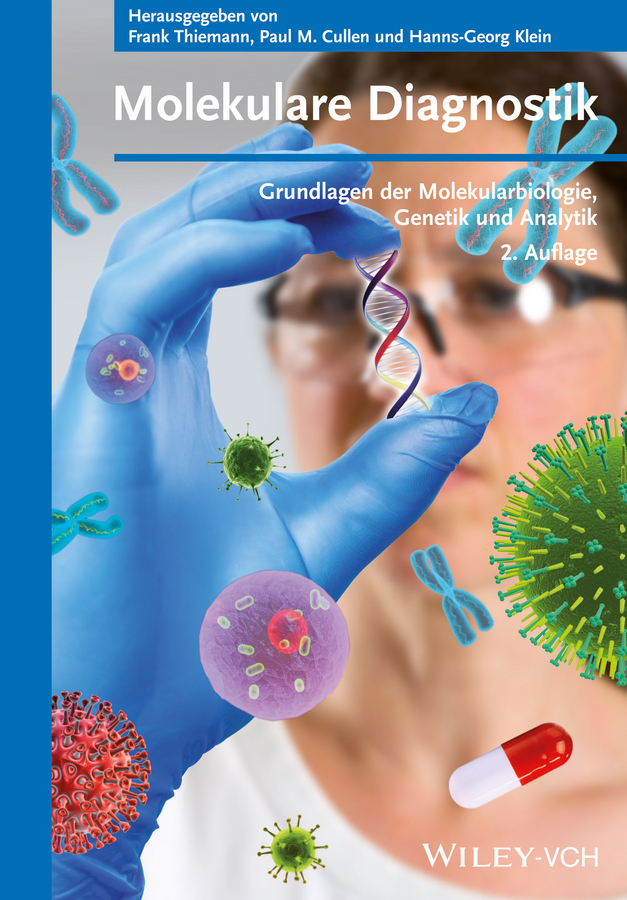 Обложка книги «Molekulare Diagnostik. Grundlagen der Molekularbiologie, Genetik und Analytik»