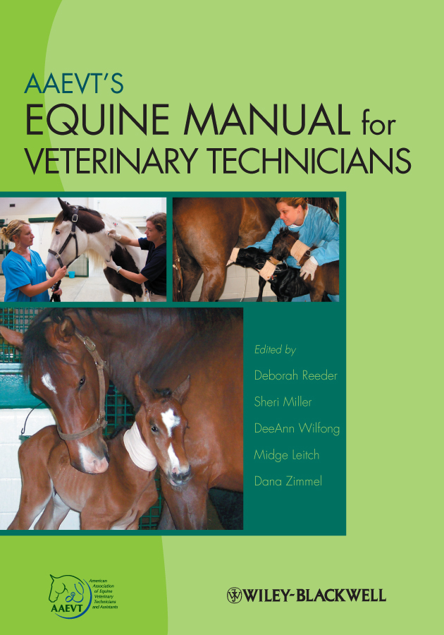 Обложка книги «AAEVT's Equine Manual for Veterinary Technicians»