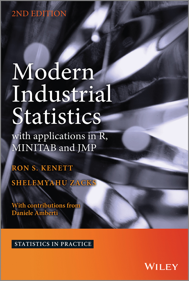 Обложка книги «Modern Industrial Statistics. with applications in R, MINITAB and JMP»
