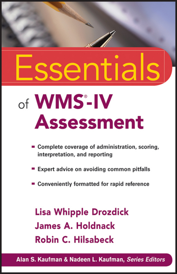 Обложка книги «Essentials of WMS-IV Assessment»