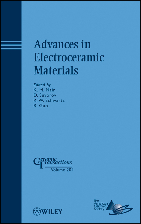 Обложка книги «Advances in Electroceramic Materials»