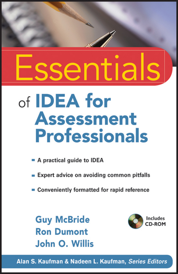 Обложка книги «Essentials of IDEA for Assessment Professionals»
