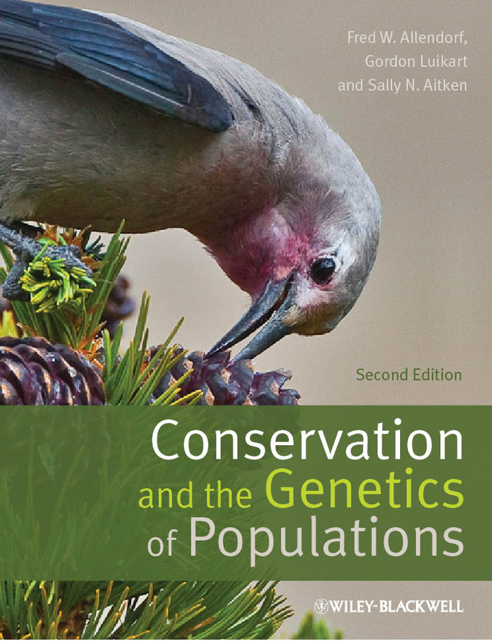Обложка книги «Conservation and the Genetics of Populations»