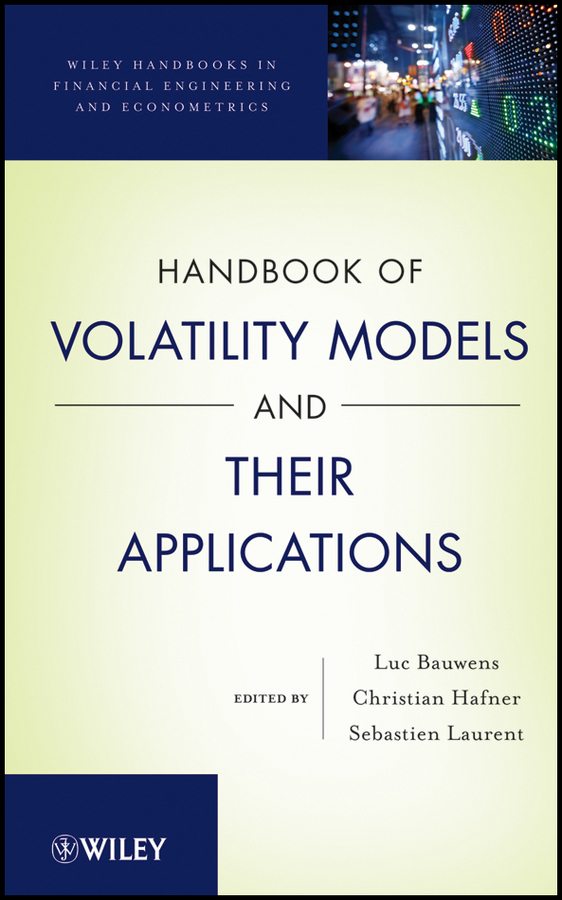 Обложка книги «Handbook of Volatility Models and Their Applications»