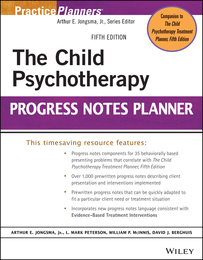 Обложка книги «The Child Psychotherapy Progress Notes Planner»