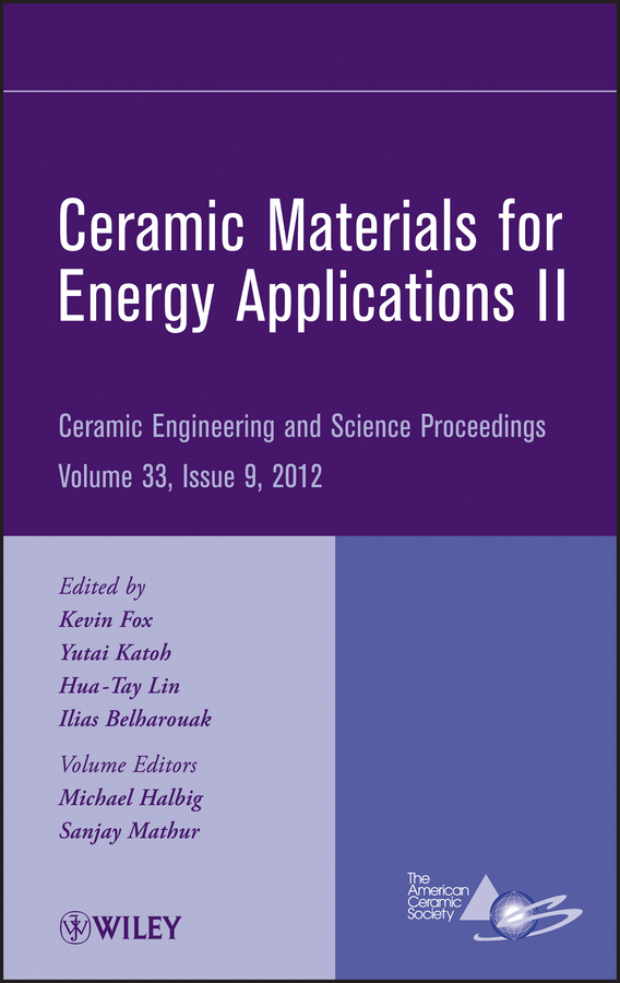 Обложка книги «Ceramic Materials for Energy Applications II»
