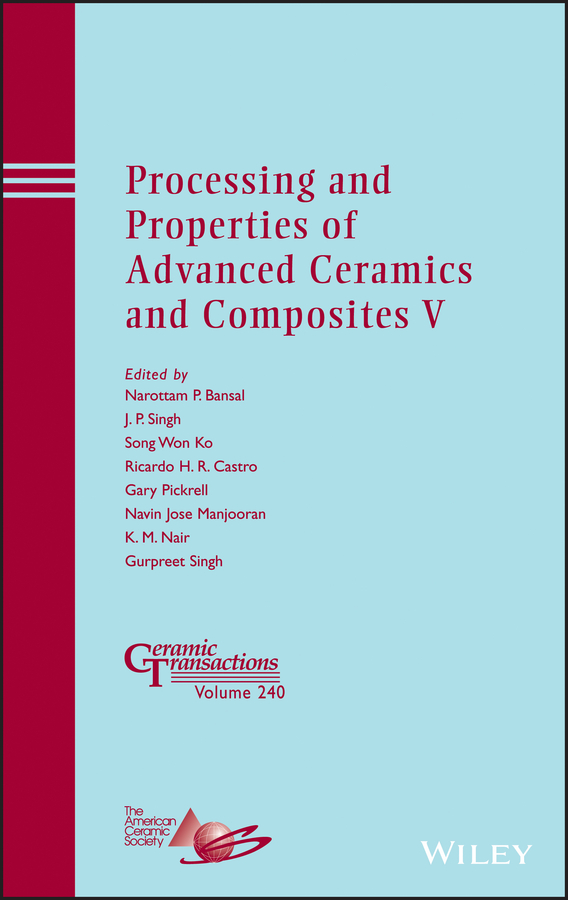 Обложка книги «Processing and Properties of Advanced Ceramics and Composites V»