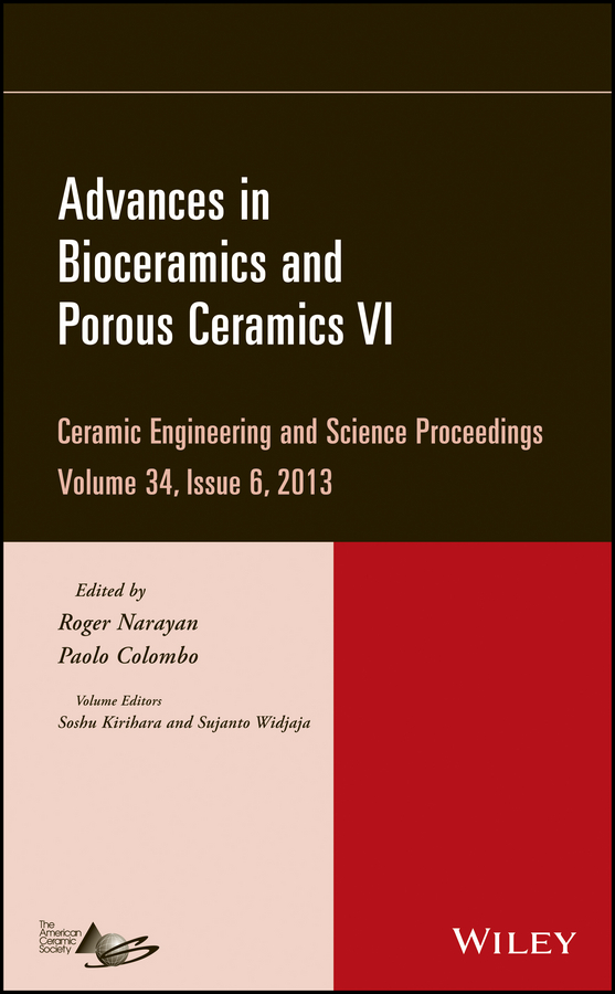 Обложка книги «Advances in Bioceramics and Porous Ceramics VI»