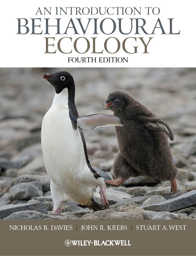 Обложка книги «An Introduction to Behavioural Ecology»