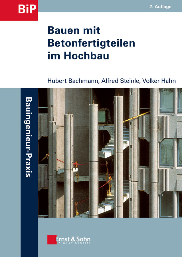 Обложка книги «Bauen mit Betonfertigteilen im Hochbau»