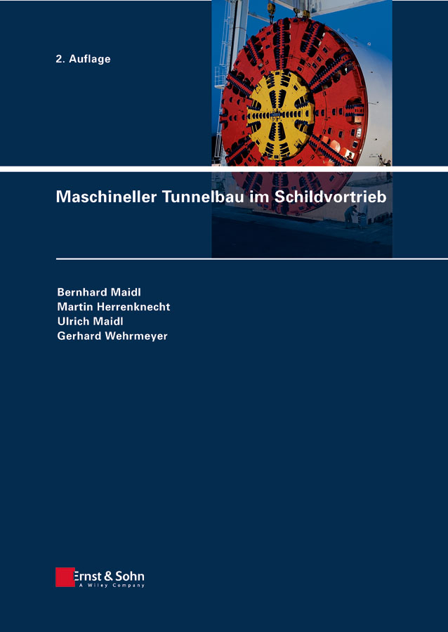Обложка книги «Maschineller Tunnelbau im Schildvortrieb»