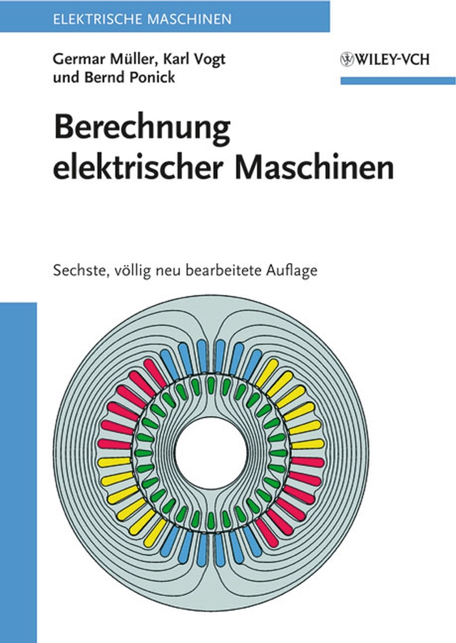 Обложка книги «Berechnung elektrischer Maschinen»