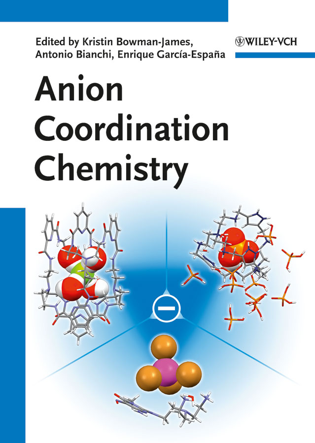 Обложка книги «Anion Coordination Chemistry»