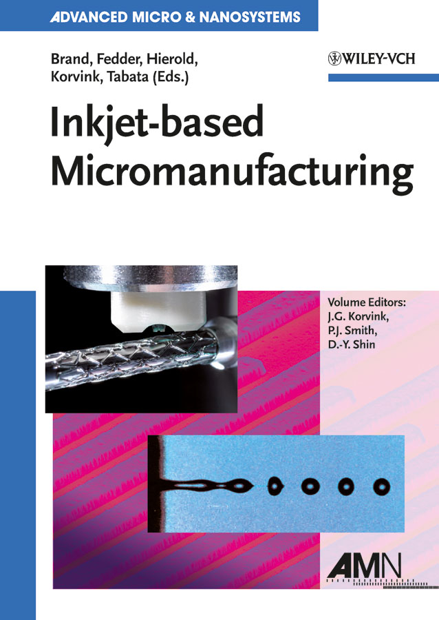 Обложка книги «Inkjet-based Micromanufacturing»