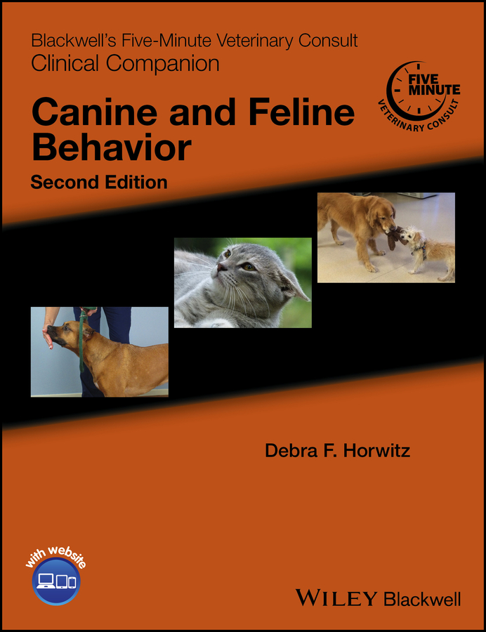 Обложка книги «Blackwell's Five-Minute Veterinary Consult Clinical Companion. Canine and Feline Behavior»