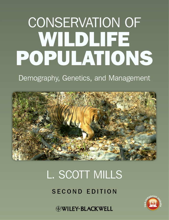 Обложка книги «Conservation of Wildlife Populations. Demography, Genetics, and Management»