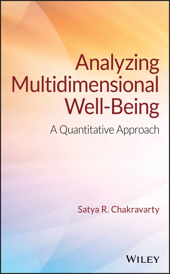 Обложка книги «Analyzing Multidimensional Well-Being. A Quantitative Approach»