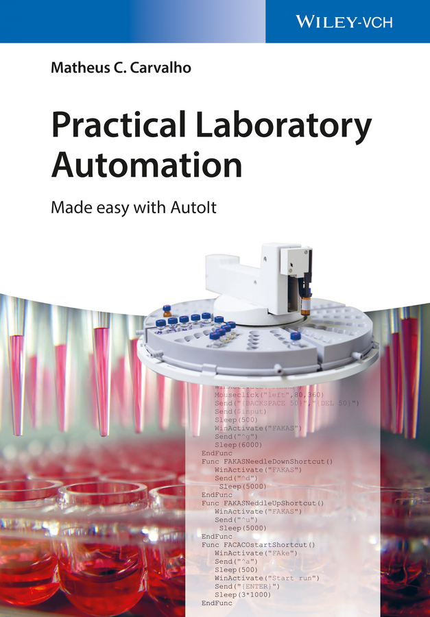 Обложка книги «Practical Laboratory Automation. Made Easy with AutoIt»