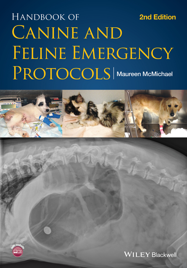 Обложка книги «Handbook of Canine and Feline Emergency Protocols»