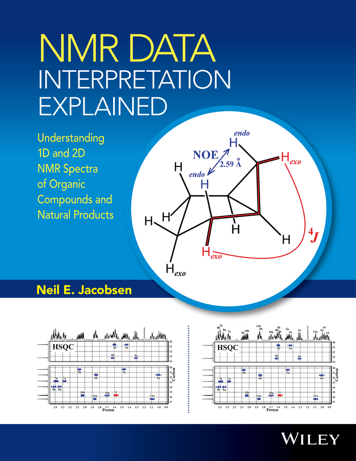 Обложка книги «NMR Data Interpretation Explained. Understanding 1D and 2D NMR Spectra of Organic Compounds and Natural Products»