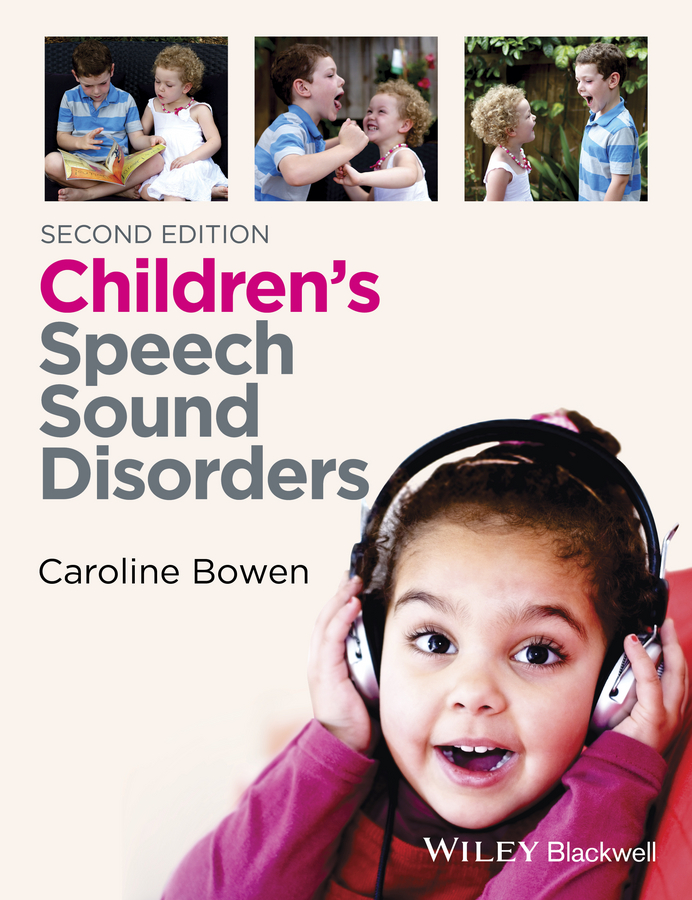 Обложка книги «Children's Speech Sound Disorders»