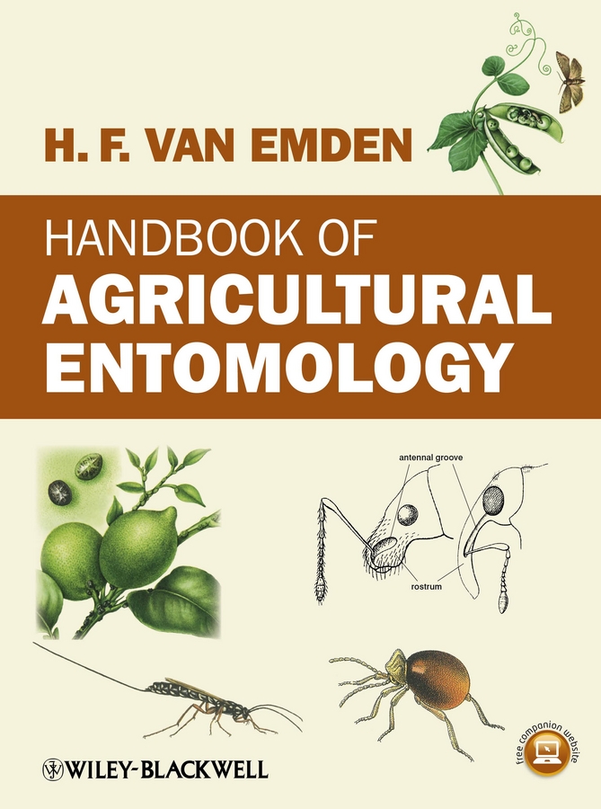 Обложка книги «Handbook of Agricultural Entomology»