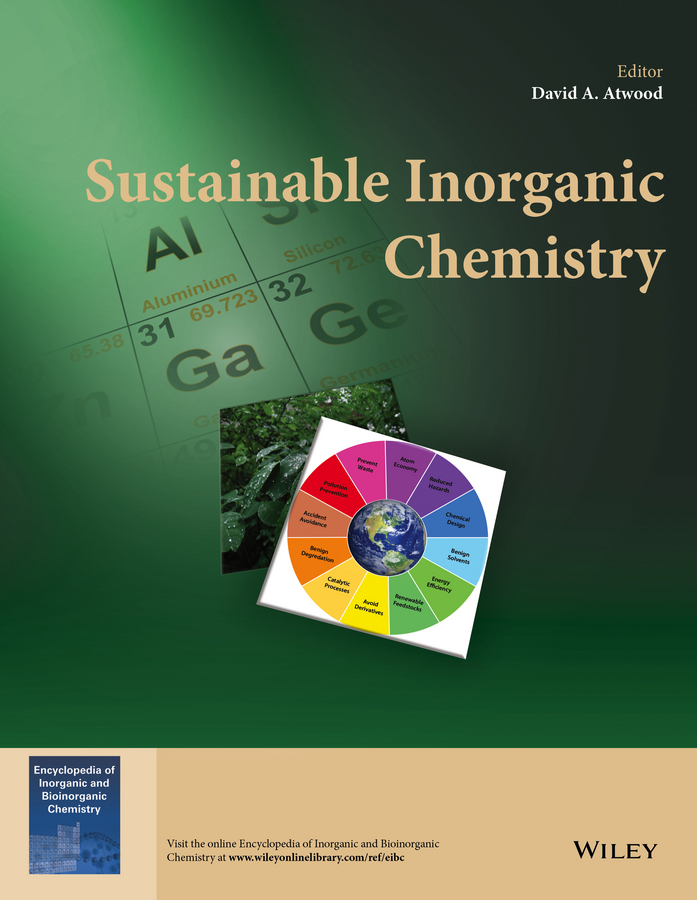 Обложка книги «Sustainable Inorganic Chemistry»
