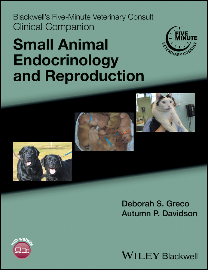 Обложка книги «Blackwell's Five-Minute Veterinary Consult Clinical Companion. Small Animal Endocrinology and Reproduction»