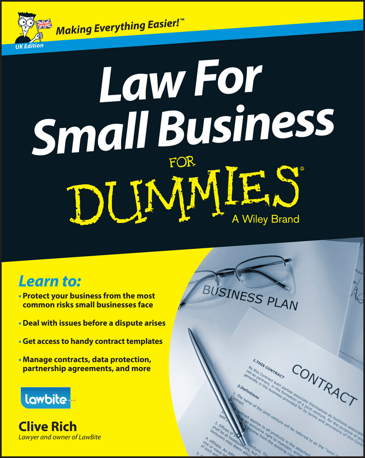 Обложка книги «Law for Small Business For Dummies - UK»