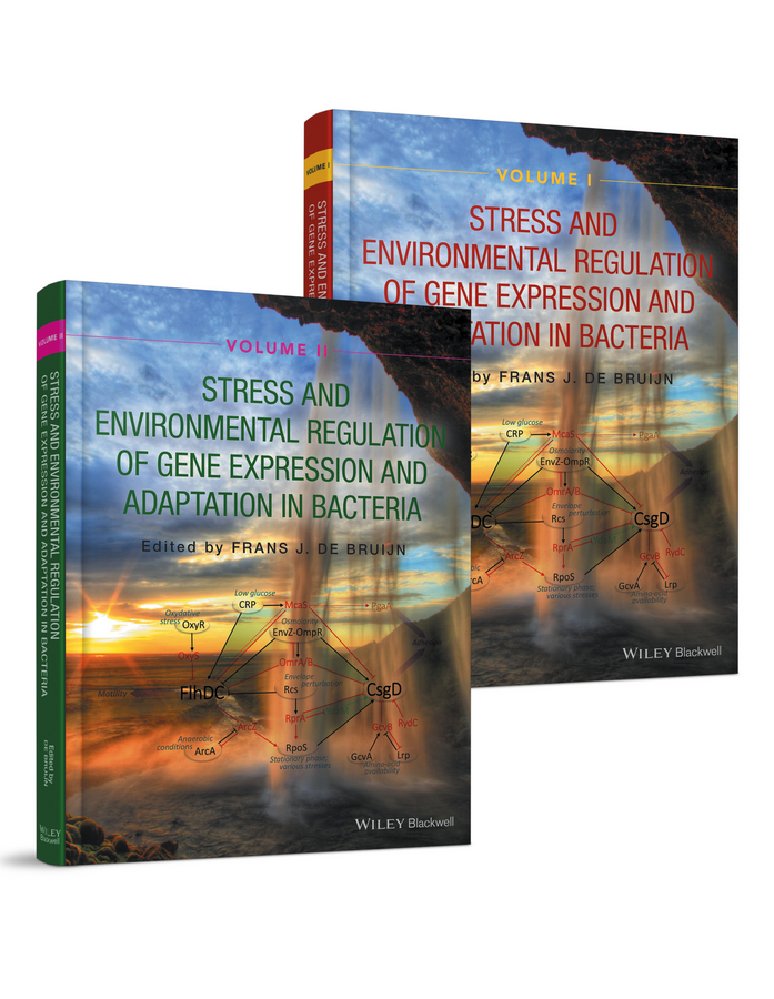 Обложка книги «Stress and Environmental Regulation of Gene Expression and Adaptation in Bacteria, 2 Volume Set»