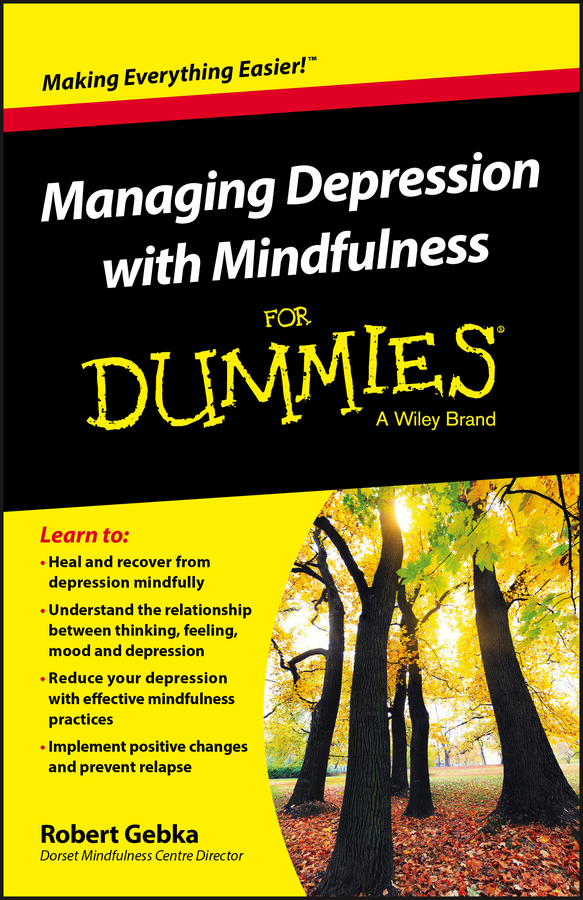Обложка книги «Managing Depression with Mindfulness For Dummies»