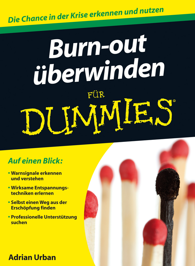 Обложка книги «Burn-out überwinden für Dummies»