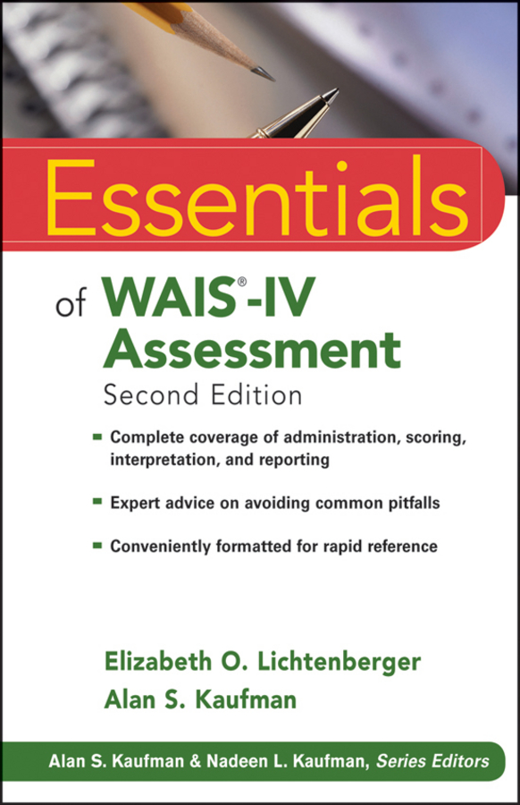 Обложка книги «Essentials of WAIS-IV Assessment»