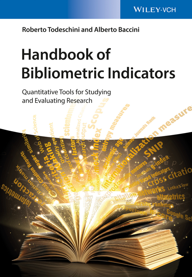 Обложка книги «Handbook of Bibliometric Indicators. Quantitative Tools for Studying and Evaluating Research»