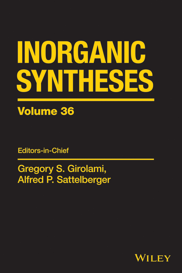 Обложка книги «Inorganic Syntheses»