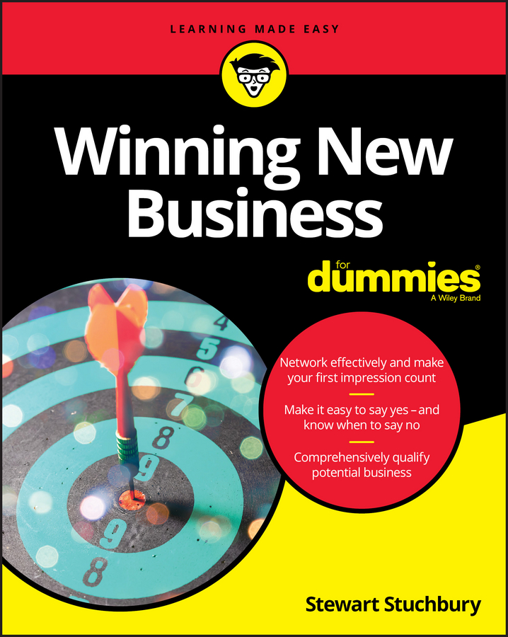 Обложка книги «Winning New Business For Dummies»