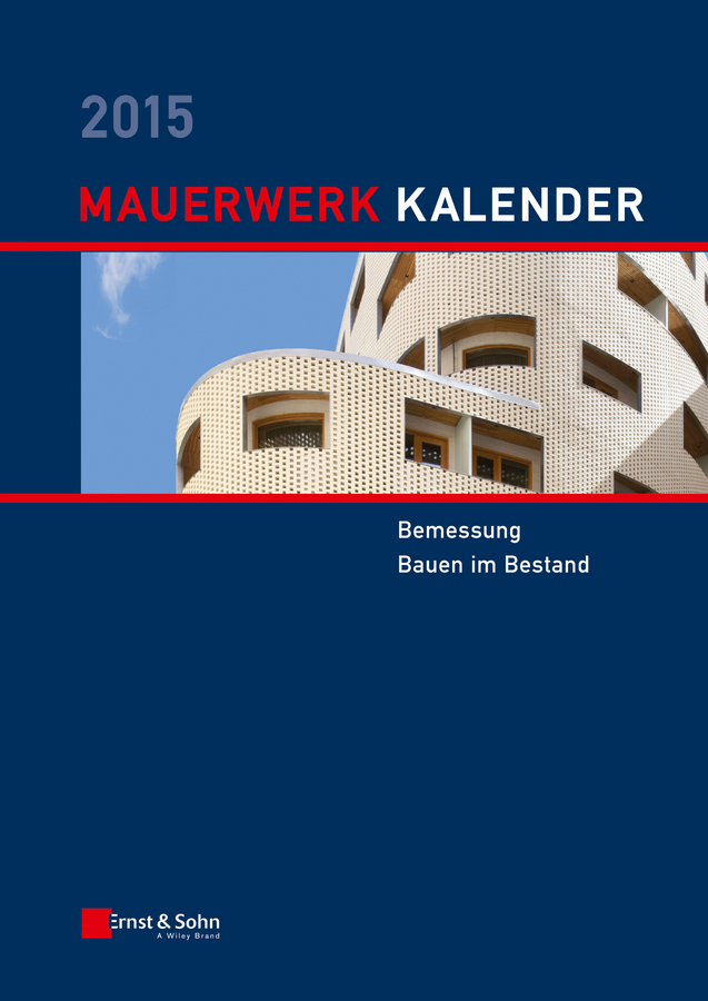 Обложка книги «Mauerwerk-Kalender 2015»
