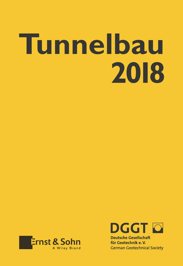 Обложка книги «Taschenbuch für den Tunnelbau 2018»