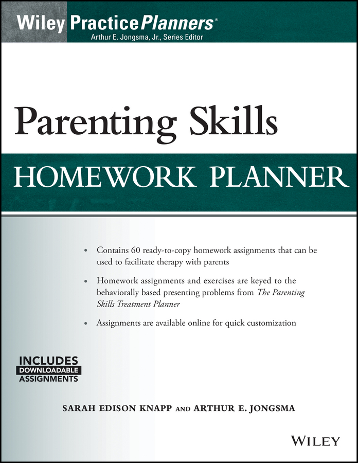 Обложка книги «Parenting Skills Homework Planner (w/ Download)»