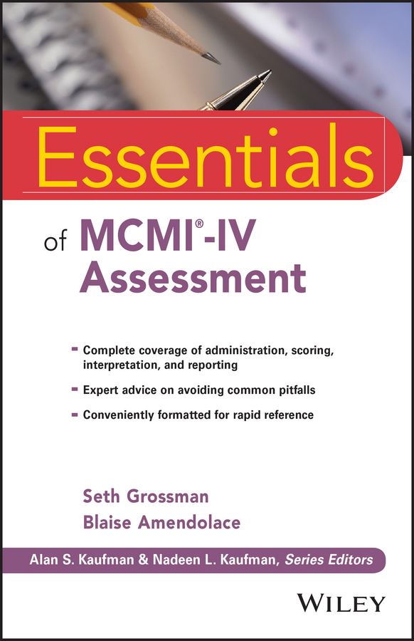 Обложка книги «Essentials of MCMI-IV Assessment»