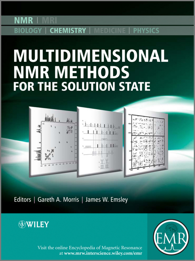 Обложка книги «Multidimensional NMR Methods for the Solution State»