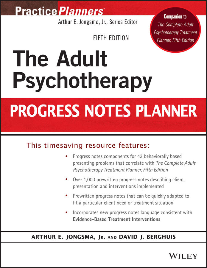 Обложка книги «The Adult Psychotherapy Progress Notes Planner»